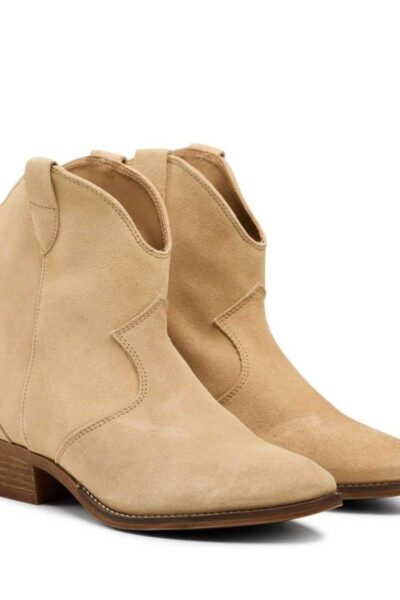 Clarice leather sand suede Pavement