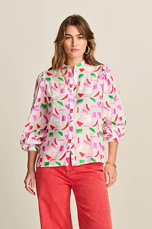 Table mountain blouse multicolour Pom Amsterdam