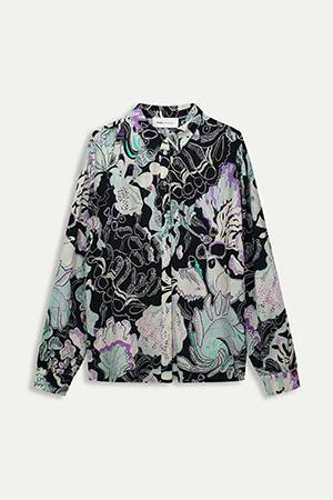 Milly island life blouse multicolour Pom Amsterdam