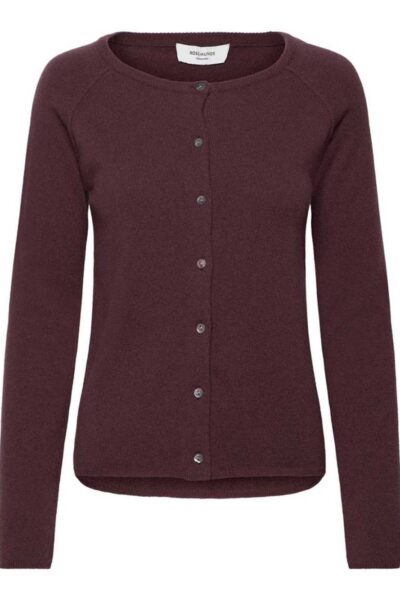 Laice ls o-neck raglan cardigan fudge Rosemunde