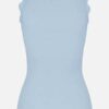 Silk top lace heather sky Rosemunde Copenhagen - Afbeelding 2