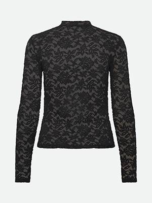Delicia turtleneck t-shirt black Rosemunde