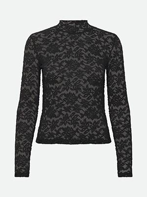 Delicia turtleneck t-shirt black Rosemunde