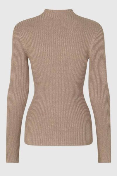 Sanka knit t-neck silver mink Second Female