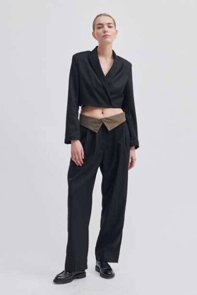 Almanda straight trousers black Second Female