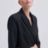 Almanda cropped blazer black Second Female - Afbeelding 3
