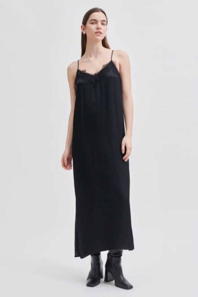 Noma strap dress black Second Female