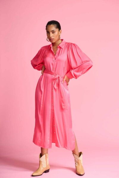 Blush pink dress Pom Amsterdam