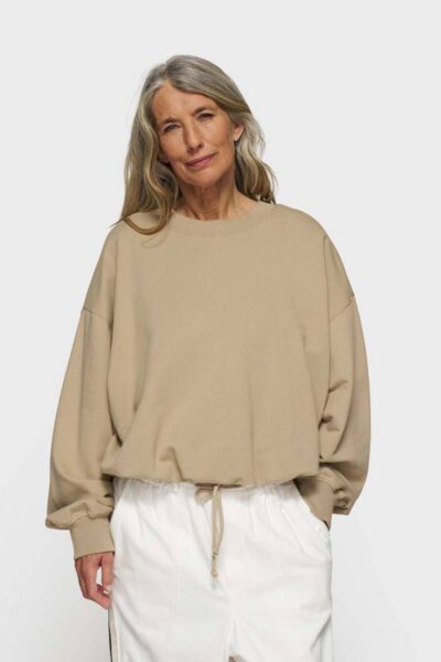 Pleated sweater 10 earth 10 DAYS