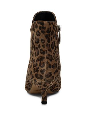 Saga zip suede leopard Shoe The Bear