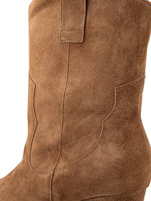 Dicte suede caramel Shoe The Bear