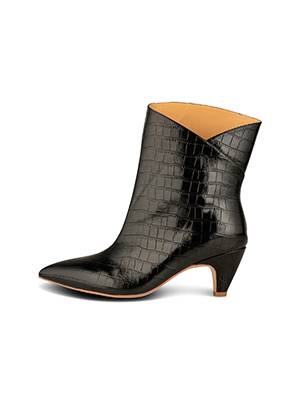 Paula croco black Shoe The Bear