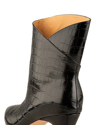 Paula croco black Shoe The Bear