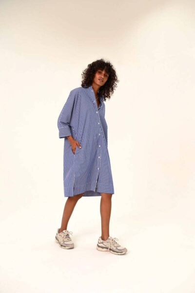 Giulietta Soho shirtdress bleu Sacrecoeur