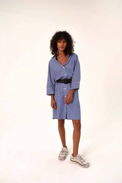 Giulietta Soho shirtdress bleu Sacrecoeur
