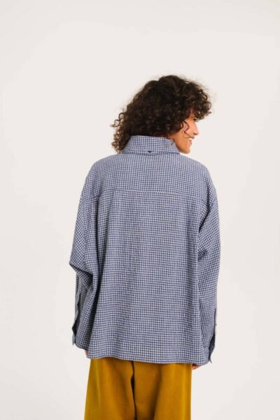 Charlie mike scarf shirt bleu Sacrecoeur