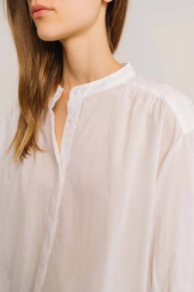 Carla Optique blanc blouse Sacrecoeur