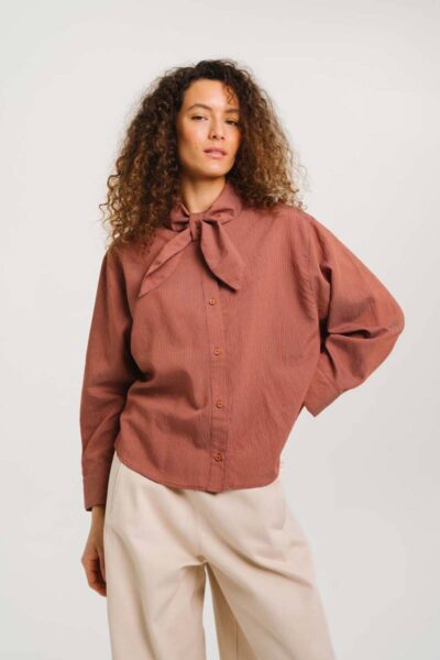 Charlie mike scarf shirt rouge Sacrecoeur