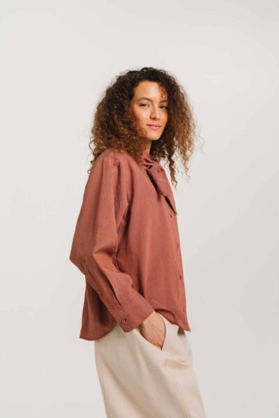 Charlie mike scarf shirt rouge Sacrecoeur