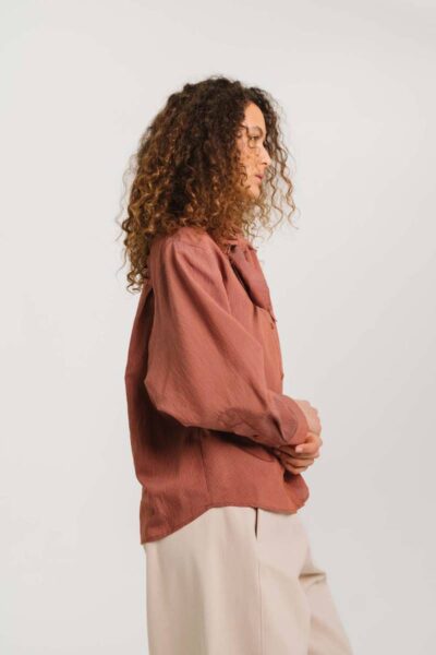 Charlie mike scarf shirt rouge Sacrecoeur