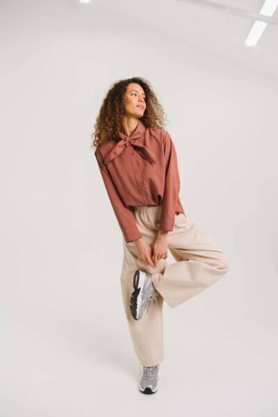 Charlie mike scarf shirt rouge Sacrecoeur
