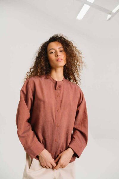 Charlie mike scarf shirt rouge Sacrecoeur