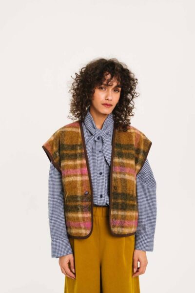 Dali forest reversible vest multico Sacrecoeur