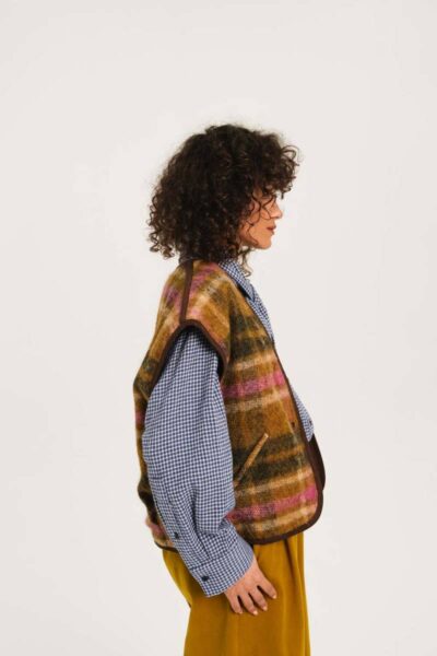 Dali forest reversible vest multico Sacrecoeur