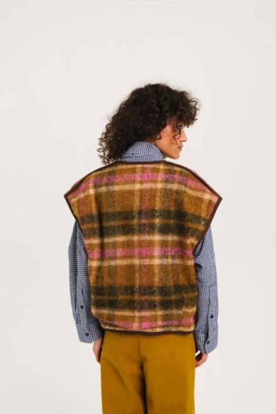 Dali forest reversible vest multico Sacrecoeur