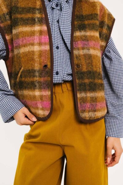 Dali forest reversible vest multico Sacrecoeur