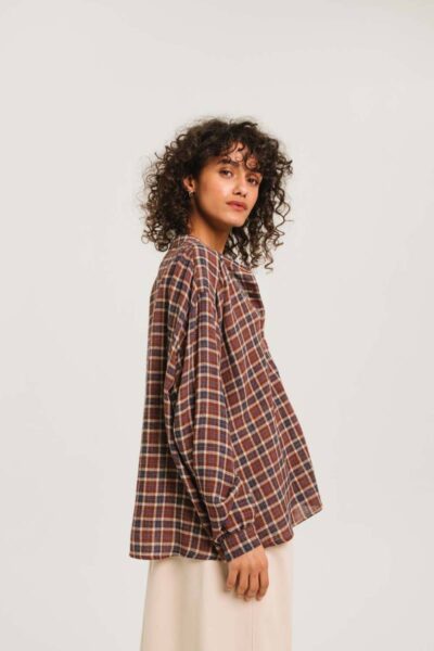 Ella aragon wool blouse multico Sacrecoeur