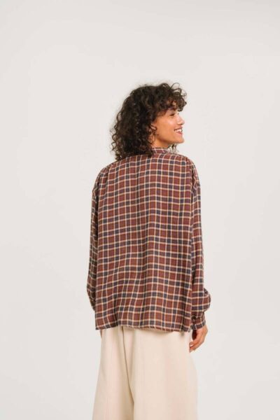 Ella aragon wool blouse multico Sacrecoeur