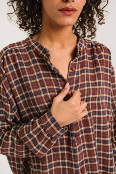 Ella aragon wool blouse multico Sacrecoeur