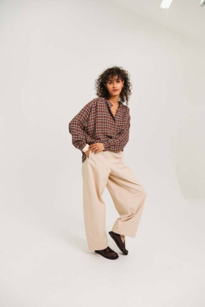 Ella aragon wool blouse multico Sacrecoeur