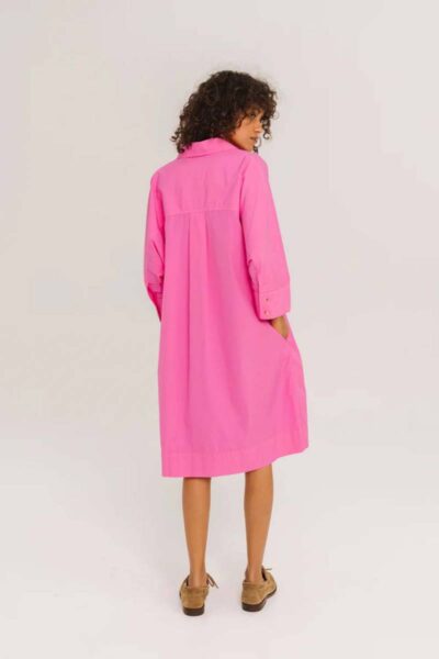 Giulietta Bubble shirtdress rose Sacrecoeur