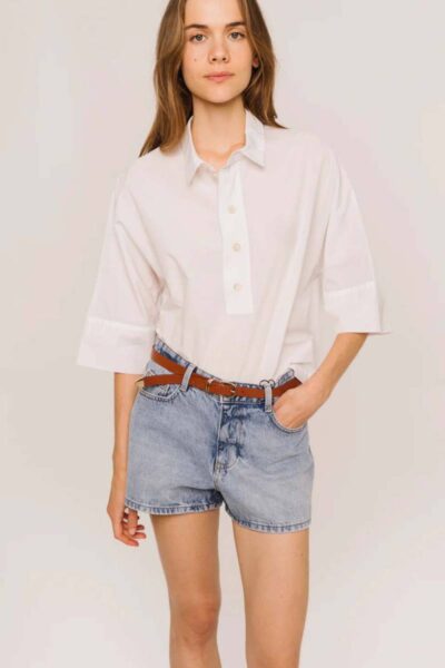 Jodie Optique shirt blanc Sacrecoeur