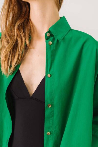 Giulietta Verde shirtdress vert Sacrecoeur