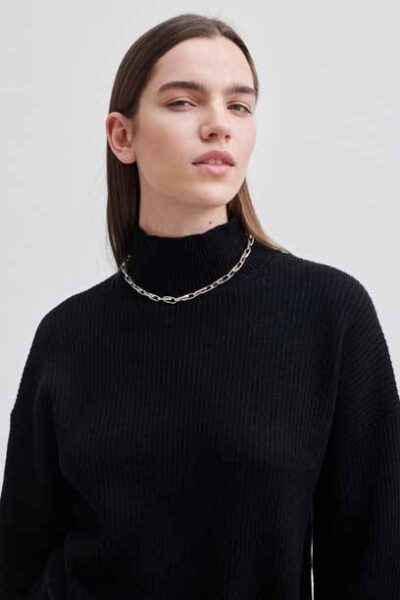 Ysamil knit t-neck black Second Female