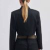 Almanda cropped blazer black Second Female - Afbeelding 5