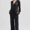 Moonshine jumpsuit black Second Female - Afbeelding 3