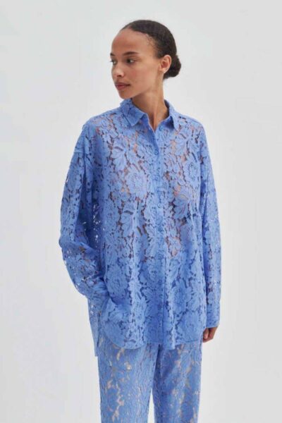 Hally shirt cornflower blue Second Female