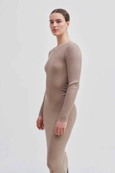 Sanka new knit dress silver mink Second Female