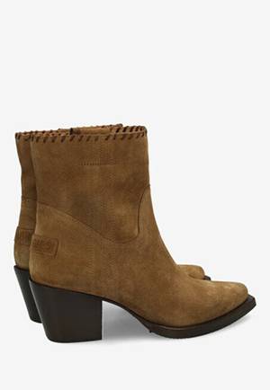 Jaymie ankle suede brown SHABBIES Amsterdam