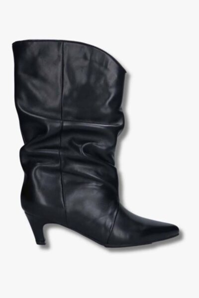 Boots leather black Shoecolate