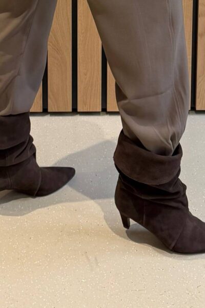 Boots suede brown Shoecolate