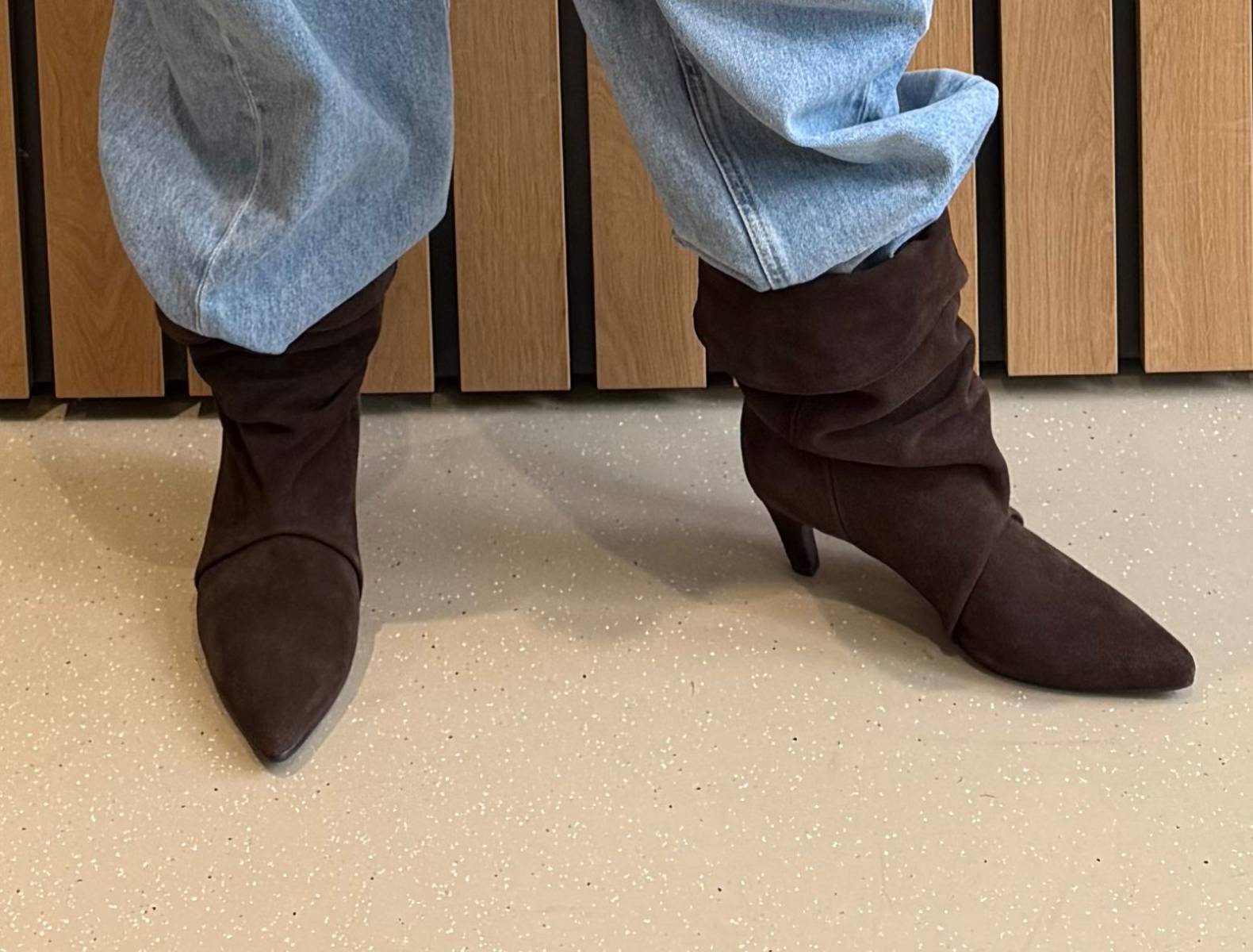 Boots suede brown Shoecolate - Afbeelding 2