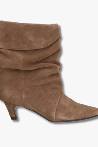 Boots suede taupe Shoecolate