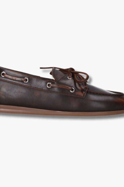 Loafer leather dark brown Shoecolate
