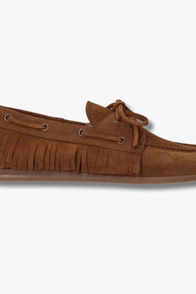 Loafer suede cognac Shoecolate