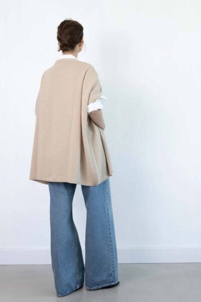 Cosy cardigan light beige Sjaalmania